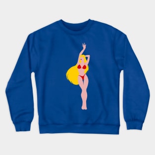 Dancing Blonde Crewneck Sweatshirt